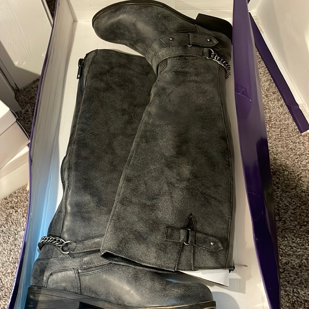Madden girl knee high boots